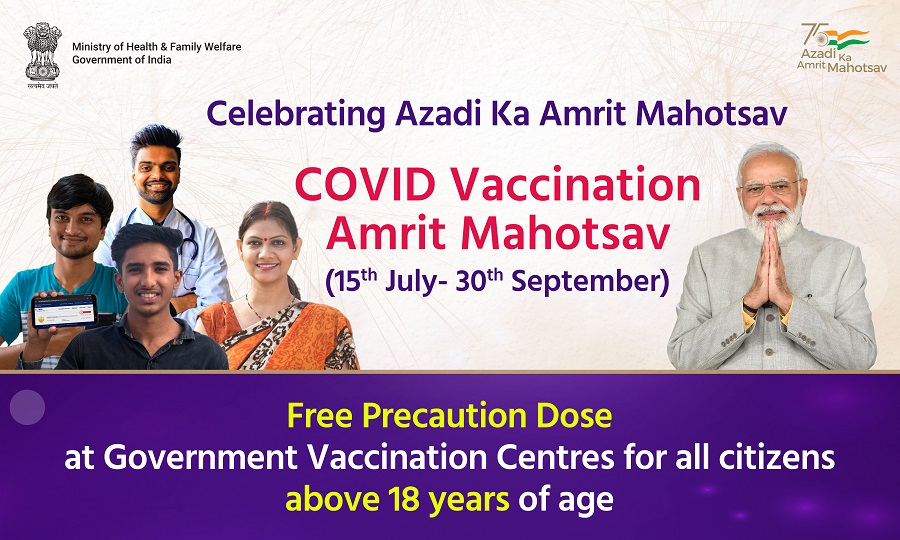 'COVID Vaccine Amrit Mahotsav