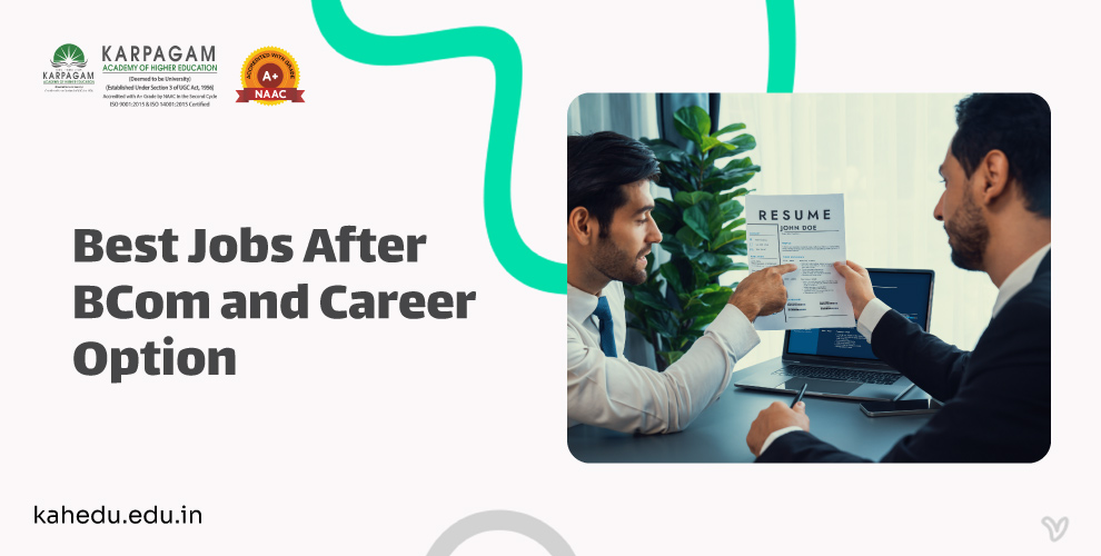 Best Jobs After BCom and Career Options